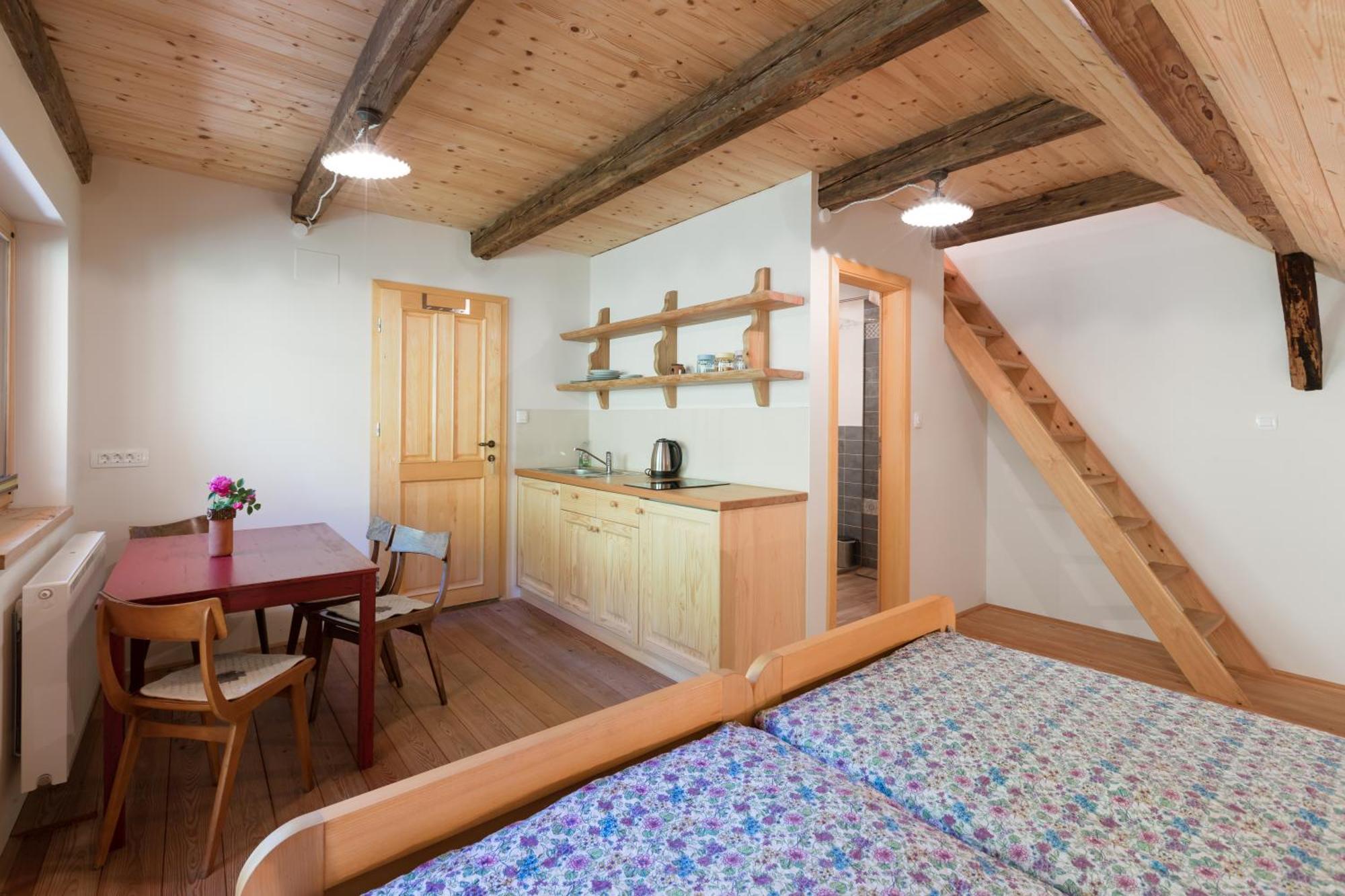 Homestead Farm Tesnak Gorenja Vas  Værelse billede