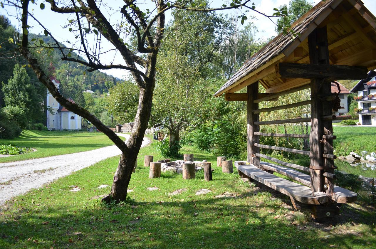 Homestead Farm Tesnak Gorenja Vas  Eksteriør billede